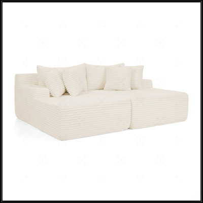 Two-Seater Lazy Sofa Lounge Chair