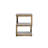 Pettis Stone Top End Table - Gold