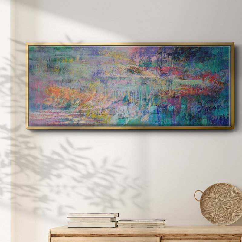 Vespers- Framed Canvas, 8" H x 20" W