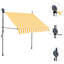 Dakota Fields 120cm D Polyester Cover Retractable Window Awning-1310586388-1296314715