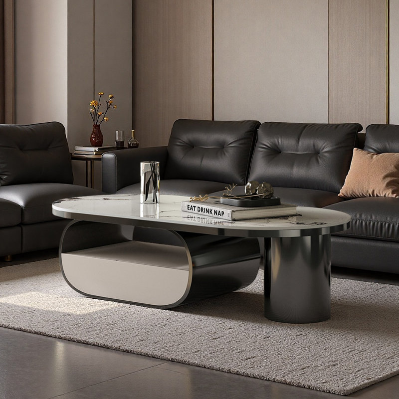 Table basse Modern, H 13,8 po x L 55,1 po x l 31,5 po