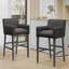 Ensemble de 2 tabourets de comptoir rembourrés de 26 po - Light -128605470-128605443-128605468