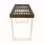 Banc d'extérieur en métal / bois-130374747