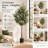71" Artificial Olive Tree for Indoor Home Decor