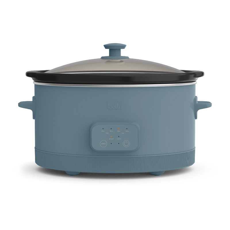 Bella 6.0 QT Programmable Slow Cooker, Surf