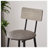 Jazire Counter Stool with Metal Frame