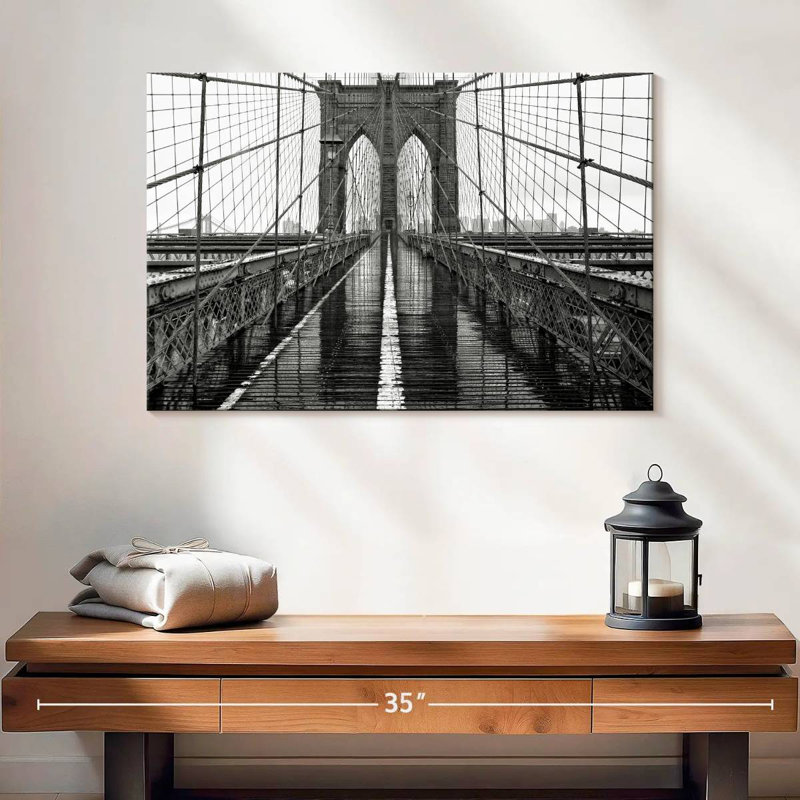 Lilie Brooklyn Bridge Alley, H 16 po x l 24 po