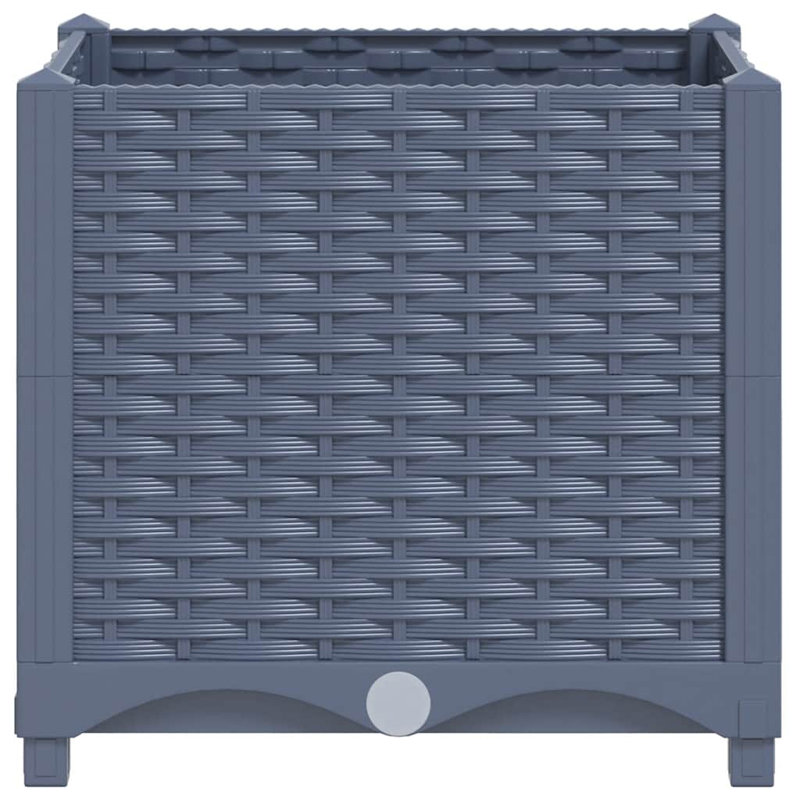 Roodhouse Raised Garden Bed, 38cm H x 40cm W x 40cm D, Blue Grey