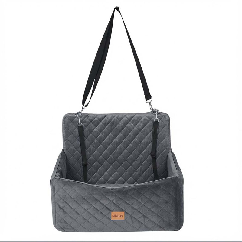 Polyester Pet Bed, Grey