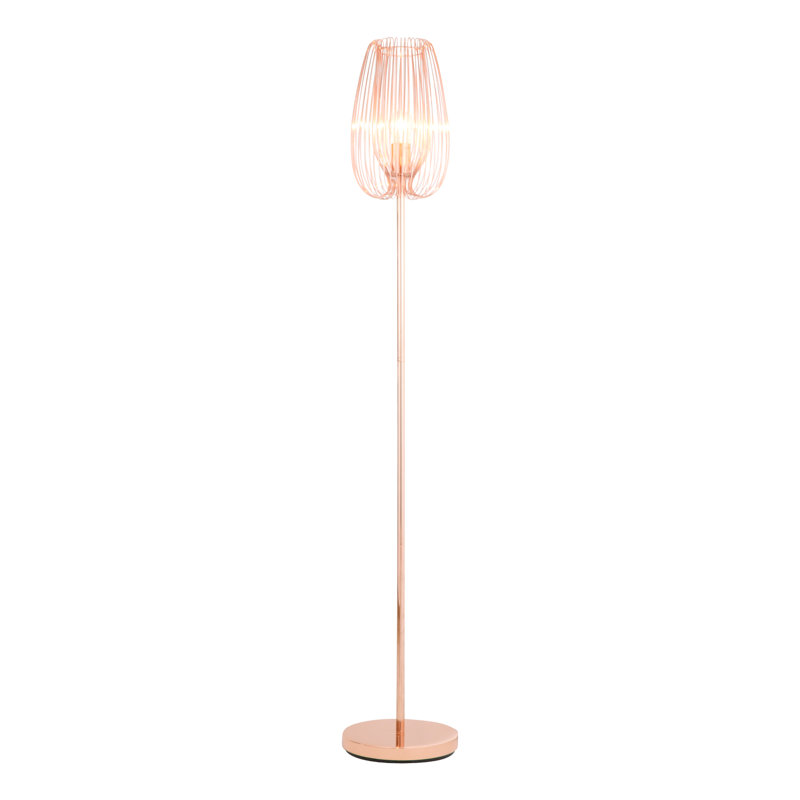 Alfred 150cm Traditional Floor Lamp, Copper
