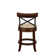 Tosha Swivel Counter Stool with Solid Wood Frame