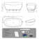 63'' X 30'' Freestanding Bathtubs Solid Surface Stone Soaking Tubs With Drain