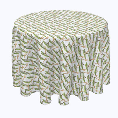 Encinoso Geometric Round Tablecloth