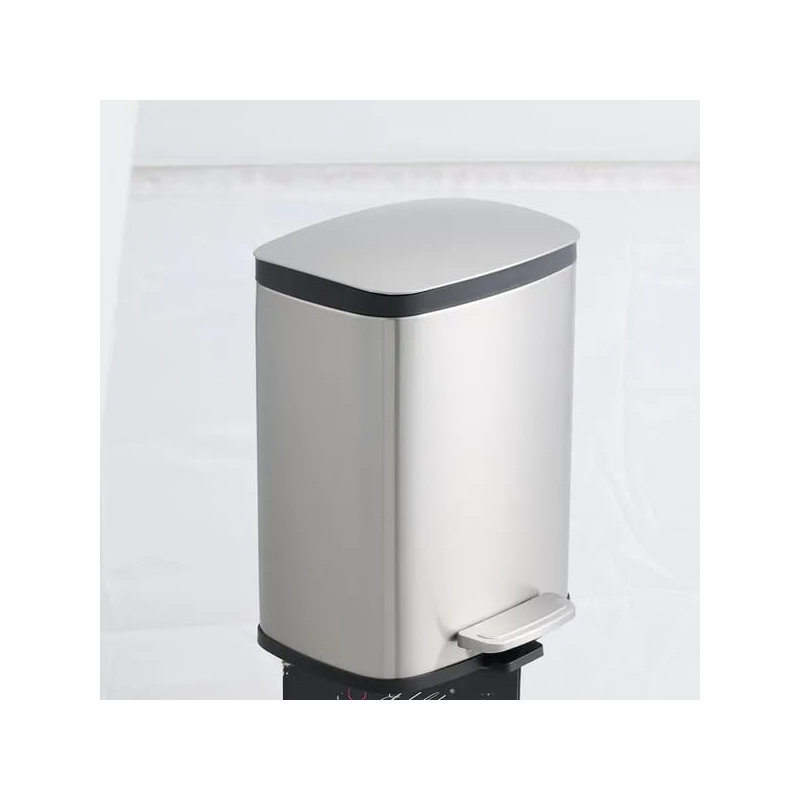 SSTC003-5L-S, Stainless Steel Kitchen Trash Can, 5L