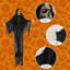 Scary Grim Reaper illumine des décorations d'Halloween animées squelette fantôme