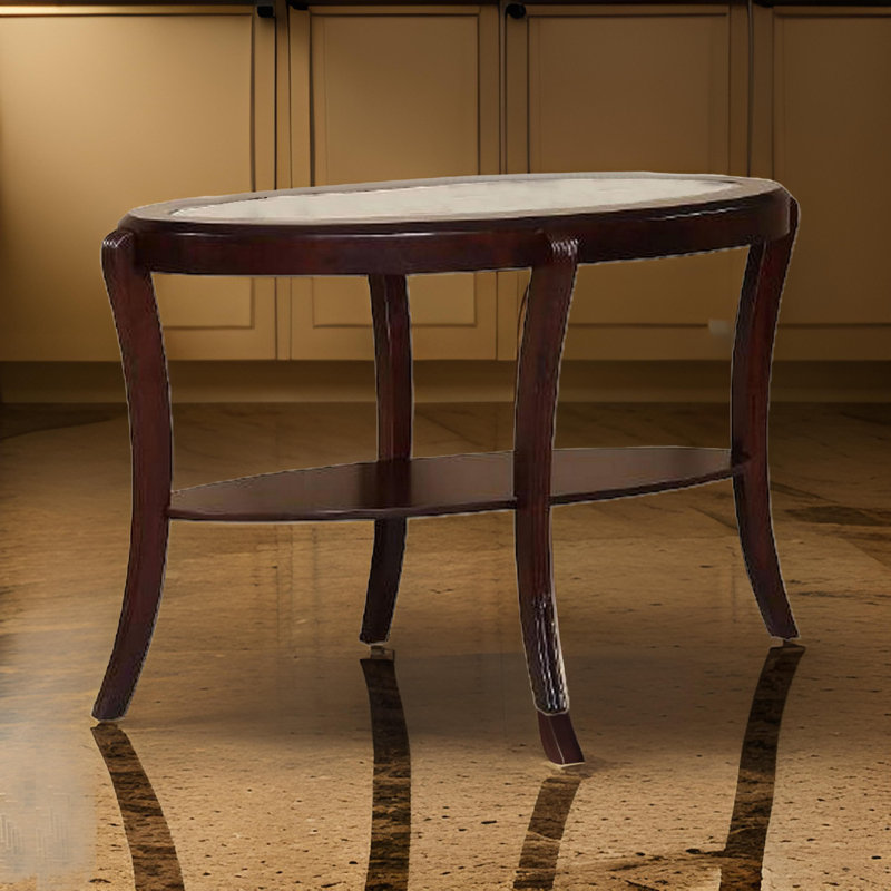 Martinette 51'' Glass Top Console Table