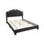 Mobilier de chambre à coucher double avec lit plateforme-1257959041