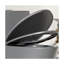 Housse de siège de toilette en polyrésine gris clair pour modèle W319-131221632