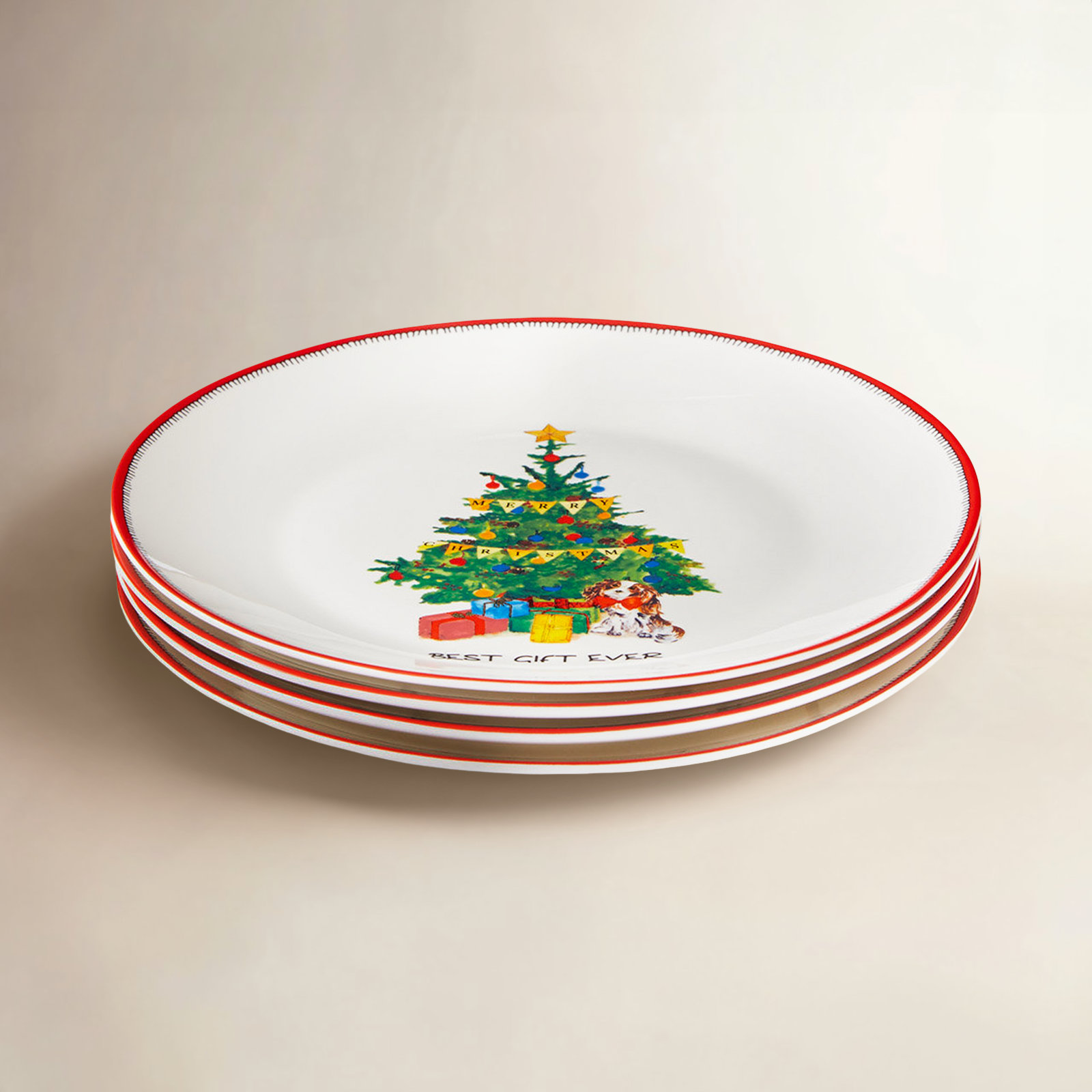 Kit Kemp Christmas 6" Appetizer Plate