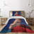 Eclectic Geometric Shapes Coverlet-41893118