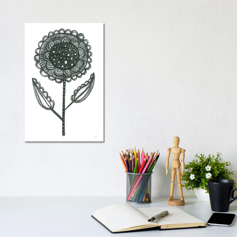 Bloom Town I by Melissa Averinos - 1 Piece Wrapped Canvas Painting, 30.48cm H x 20.32cm W x 1.91cm D