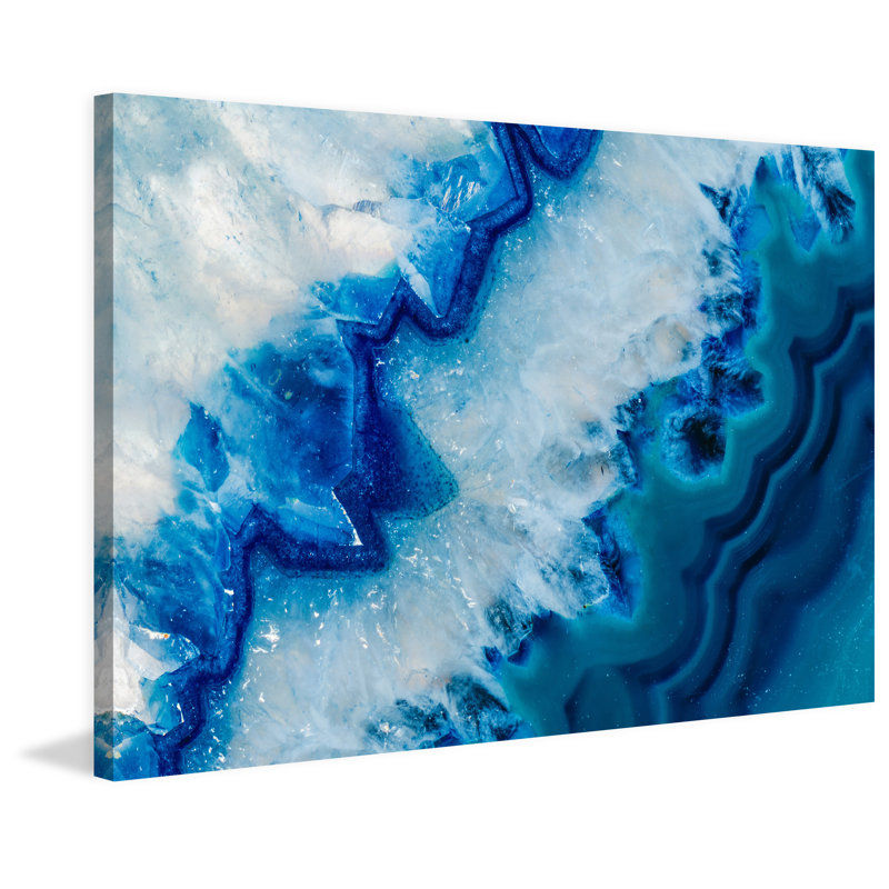 East Urban Home Crystalization - Wrapped Canvas Graphic Art Print ...