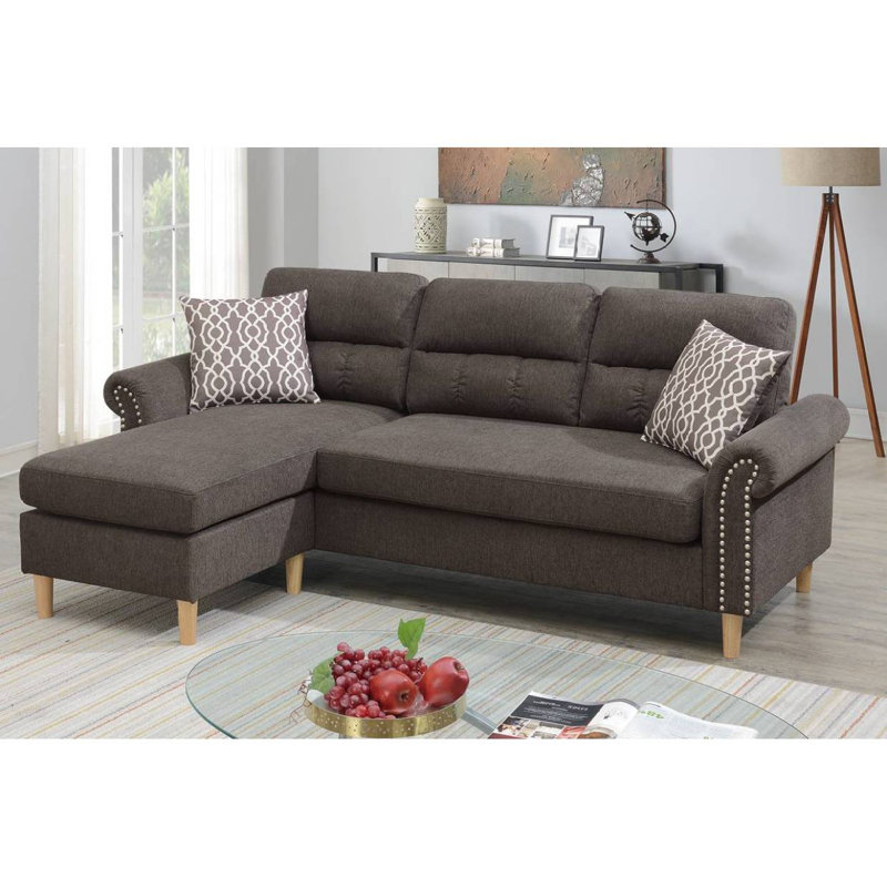 Canapé modulaire réversible Modern, Tanné
