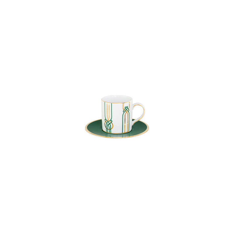 Tasse et soucoupe à expresso Karissa