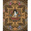 Mandala blanc Tara (Thangka sans brocart)