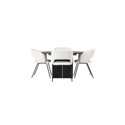 Karah 4 - Person Dining Set