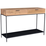 Joliet 48'' W Solid Wood Console Table