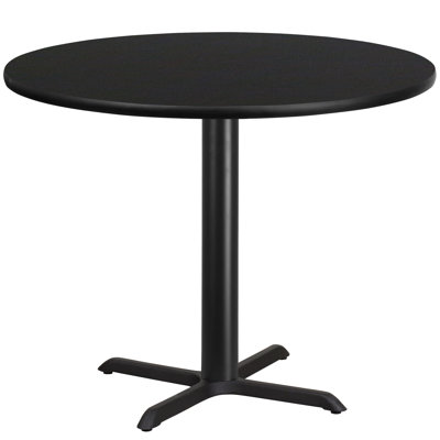 Plateau de table rond en stratifié Carrus