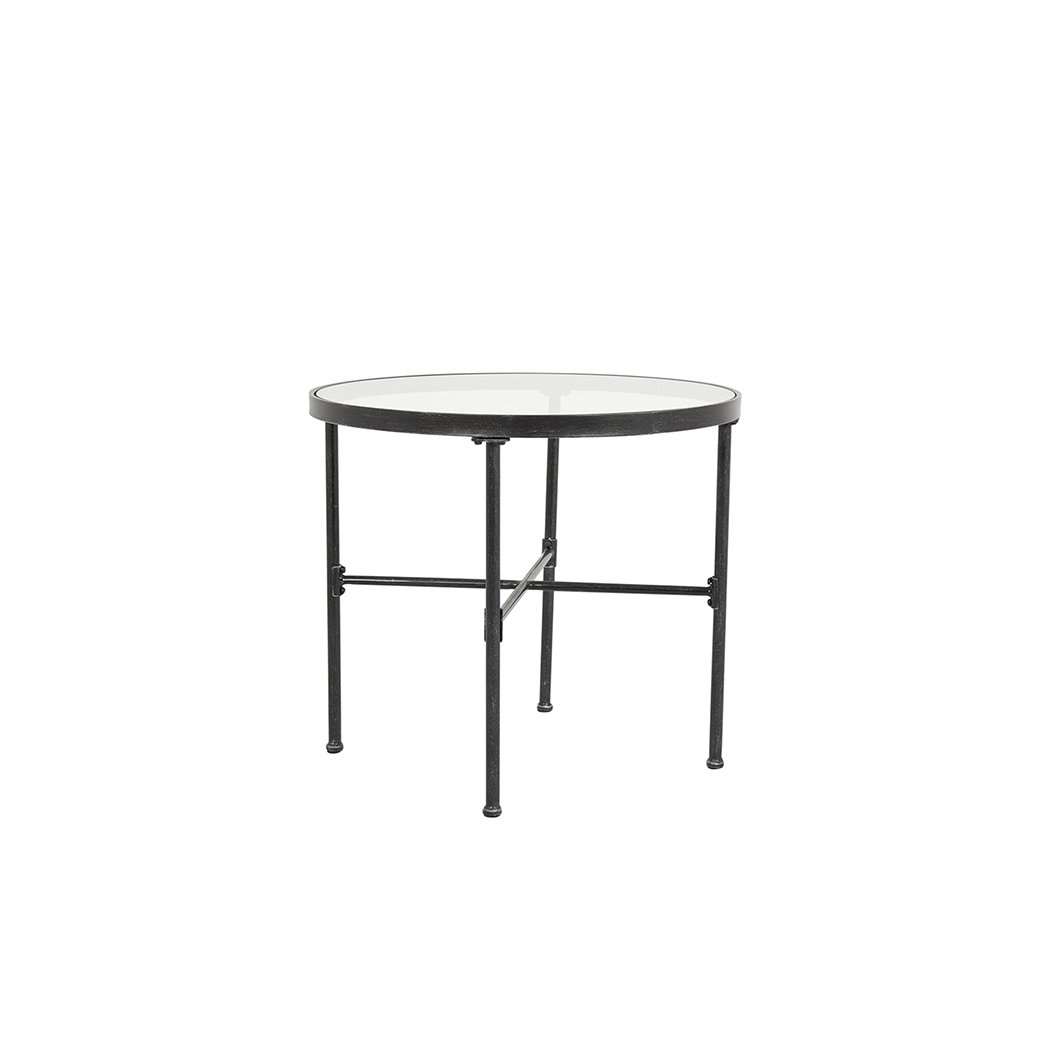 Provence Round Metal Outdoor Bistro Table , 31'' in. W 31'' in. D Sunset West