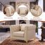 Canapé Chesterfield 61,5 po Mid-Century-133286211