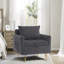 Chaise d'appoint rembourrée avec rangement et poche-598868102