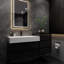 Meuble-lavabo mural simple 62 po Albizu-69316057