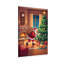 Noël, père Noël, arbre de Noël, cheminée, cadeaux, chat-985119455
