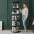 5-tier 360-degree Rotating Bookcase Tower-1882293606