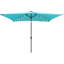 Parasol solaire rectangulaire pour terrasse 10 x 6,5 pi Turquoise-133154229-133154232