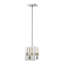 Luminaire suspendu carré/rectangulaire 1 lumières Gagnon