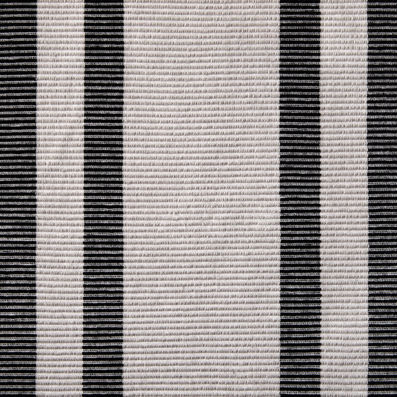 KitchenAid Micro Rib Striped Linen Set, Matte Black