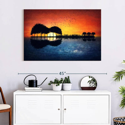" Guitar Sunset "