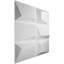 19 5/8"W X 19 5/8"H Stratford Endurawall Decorative 3D Wall Panel Covers 32.1 Sq. Ft. (12/PK)