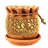 Camya Indoor/Outdoor Clay Pot Planter with Drainage Hole and Saucer