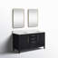 Meuble-lavabo double sur pied 60 po Langosta-1824021985