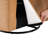 30.7'' Wide Modern and Overstuffed Soft Vegan Leather Manual Swivel and Rocker Recliner-750621203