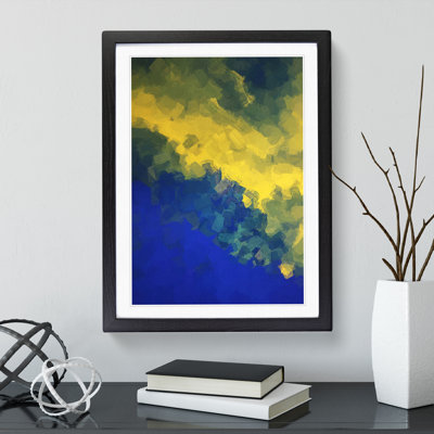 Symphony Abstract - Single Picture Frame Painting