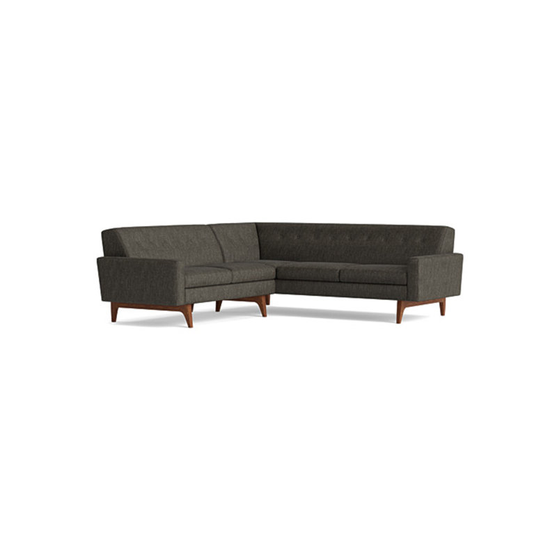 Tyler Sectional, Right Hand Facing, Performance Weave - Onyx