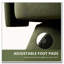 Fauteuil demi-tonneau, fauteuil d'appoint pivotant