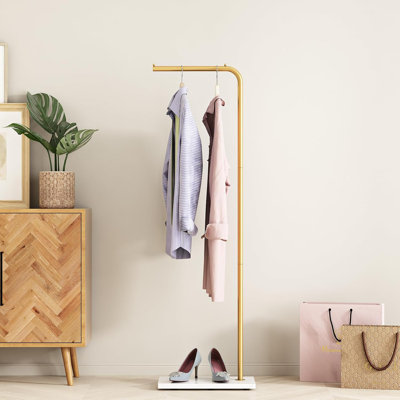 Iron Clothing Rack, Bedroom Window Hanger, Modern Minimalist Floor Standing Clothing Display Rack